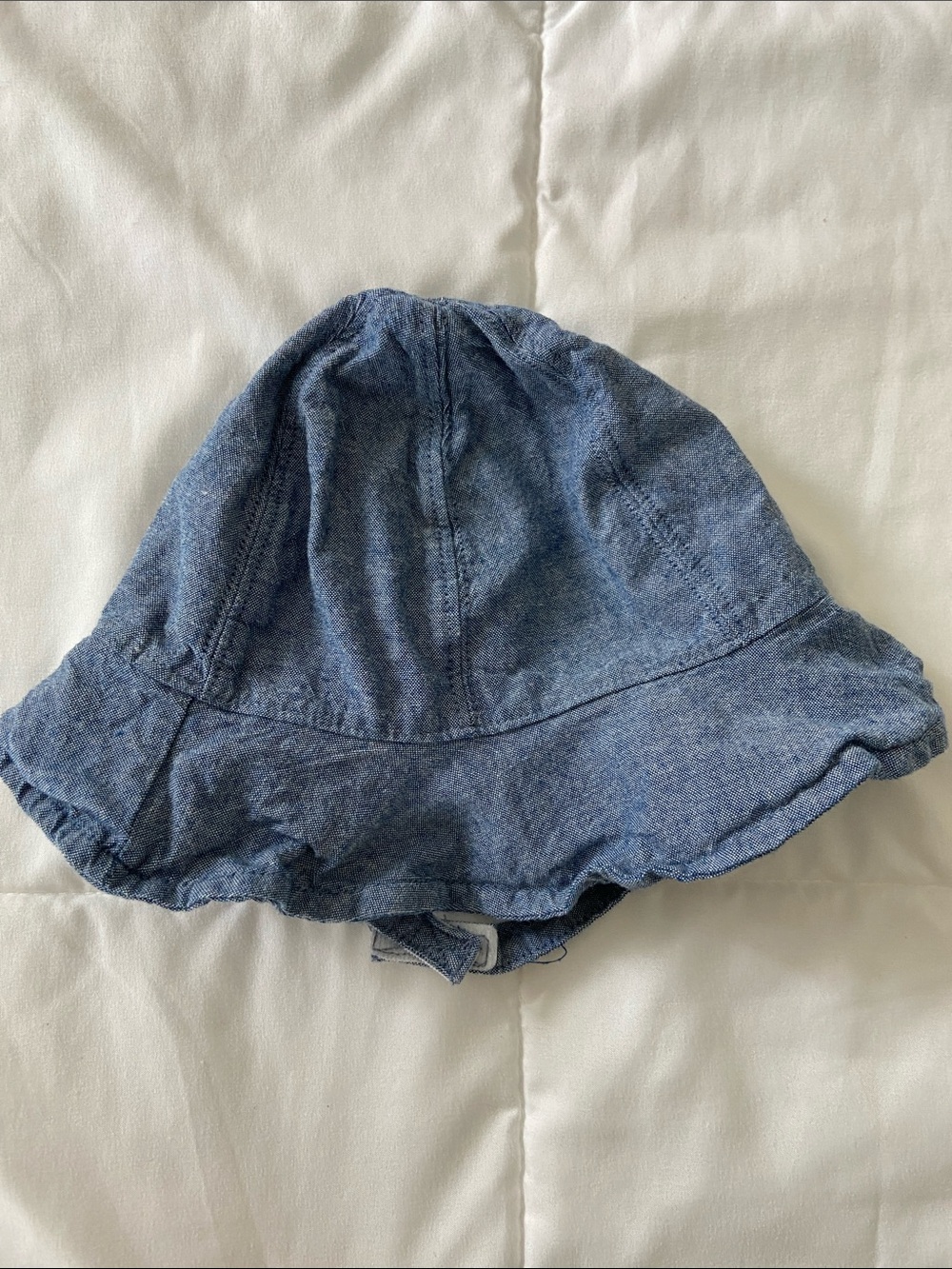 FREE w/bundle: Denim-Style Blue Bucket Hat